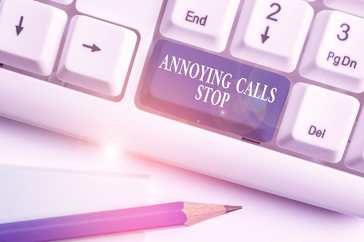 stop annoying calls